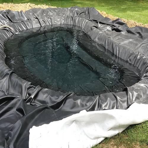 Bâche pour bassin 0,6 mm Aquaflexiliner noire 5,02x7,5 m : Ubbink UBBINK  jardin - botanic®