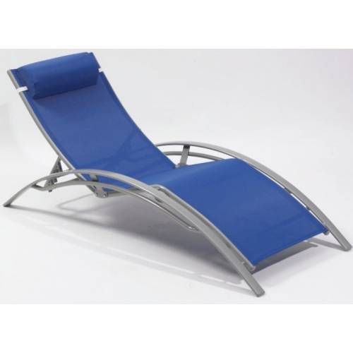 Chaise Longue Design Bleu