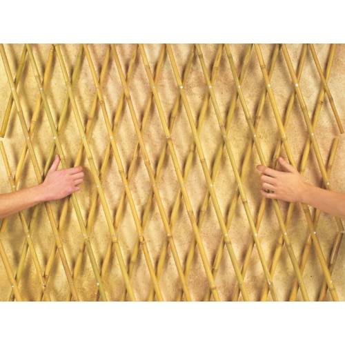 Treillis extensible en Bambou - 100 x 200 cm