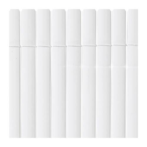 Canisse PVC double face - 1 x 3 m - Blanc - Vente en ligne au meilleur prix