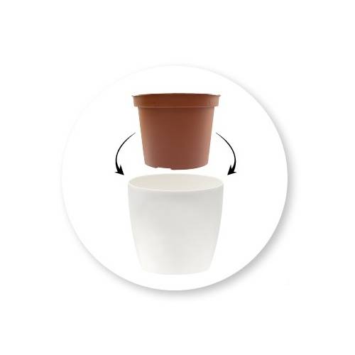 Brussels Diamond Round 14cm Grisr - Elho