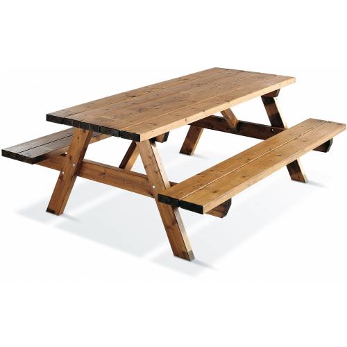 ex Table de Jardin en Bois GARDEN 200B