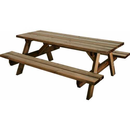 ex Table de Jardin en Bois GARDEN 200B
