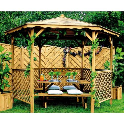 ex Tonnelle en Bois LORA - Burger