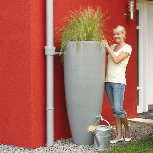 Rcuprateur deau 2 en 1 - 300 Litres - Gris