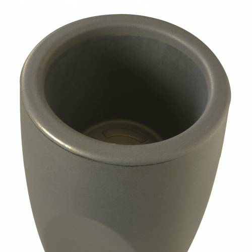 Pot Rond Lince  D.32 H.100 cm - Anthracite