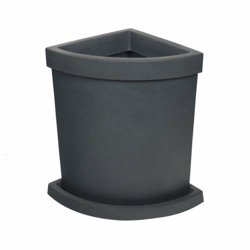 Jardinire de Coin Vela - Anthracite