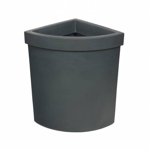 Jardinire de Coin Vela - Anthracite