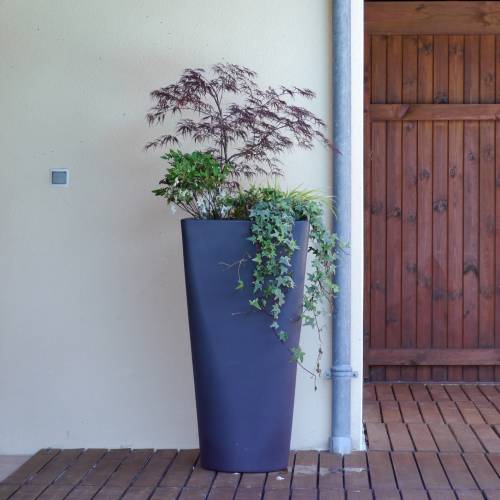 Jardinire Auriga - 50 x 50 x H100cm - Anthracite