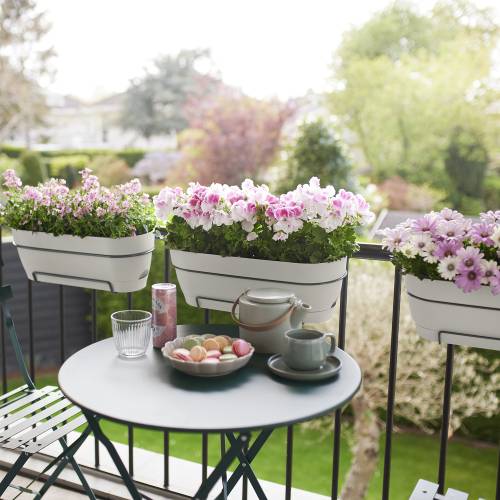 Balconnire Vibia Campana - 70 cm -Blanc Soie-Elho