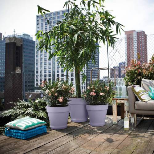 Loft Urban Round  D.30 H.26 - Lavande Lilas Elho