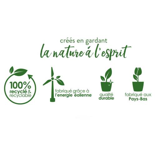 Loft Urban Round  D.30 H.26 Vert Pistache  Elho