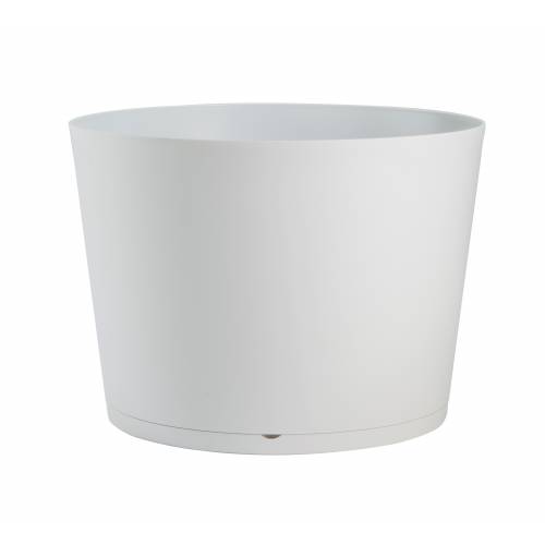 Pot Tokyo - Anthracite/Blanc -D50 H80 - Grosfillex