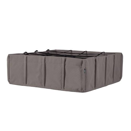 Potager carr� en g�otextile - Taupe - 550L