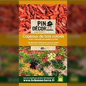 Copeaux de Bois Colorés - Rouge - Vente en ligne au meilleur prix